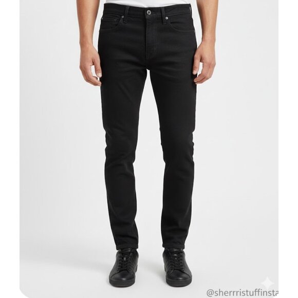 Levi's Other - EXCELLENT Levis 502 Taper Fit Mens Black Jeans 30 W X 30 L Stretch Denim